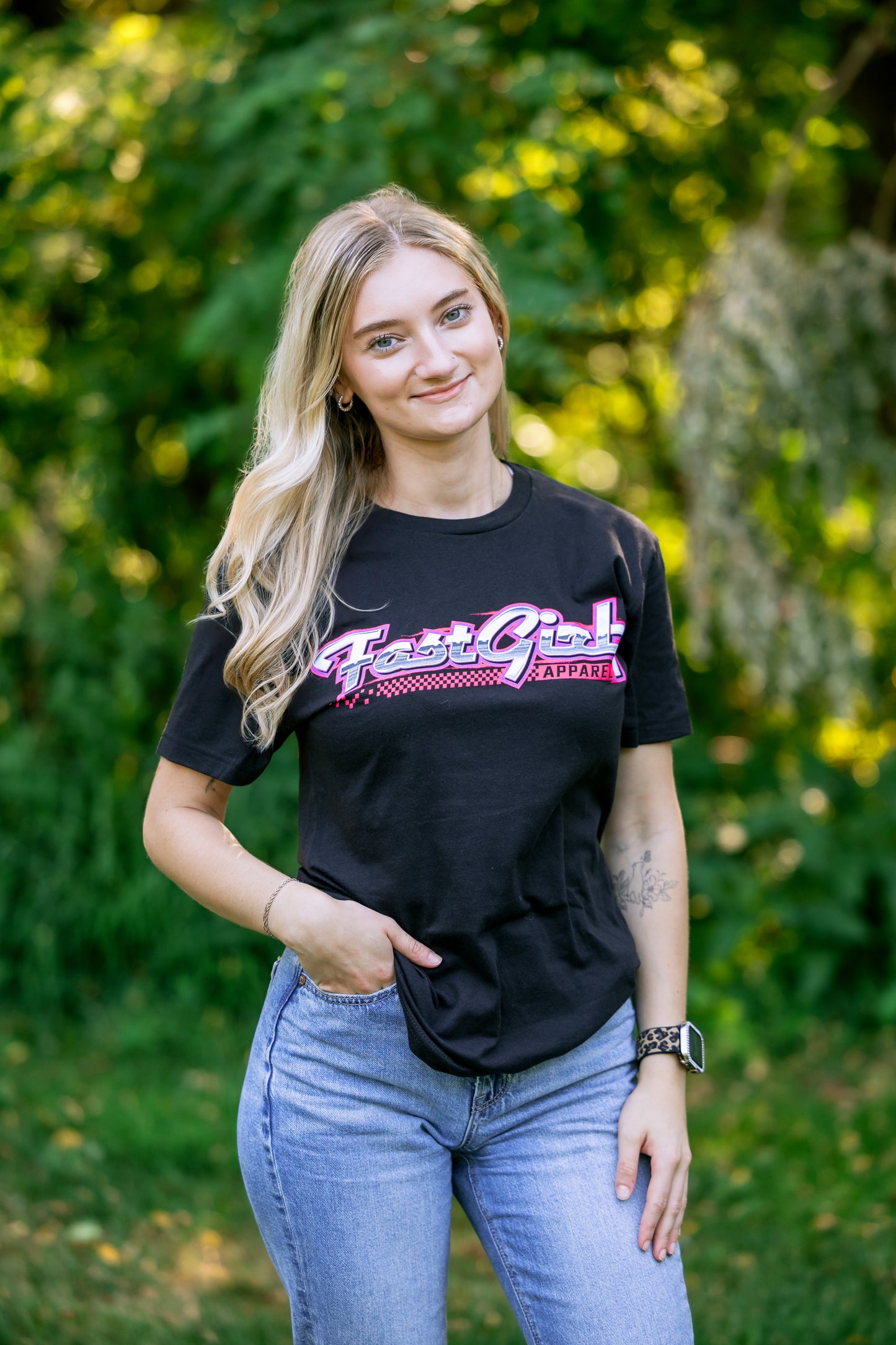 FastGirlz Sprint Car Engine Tee