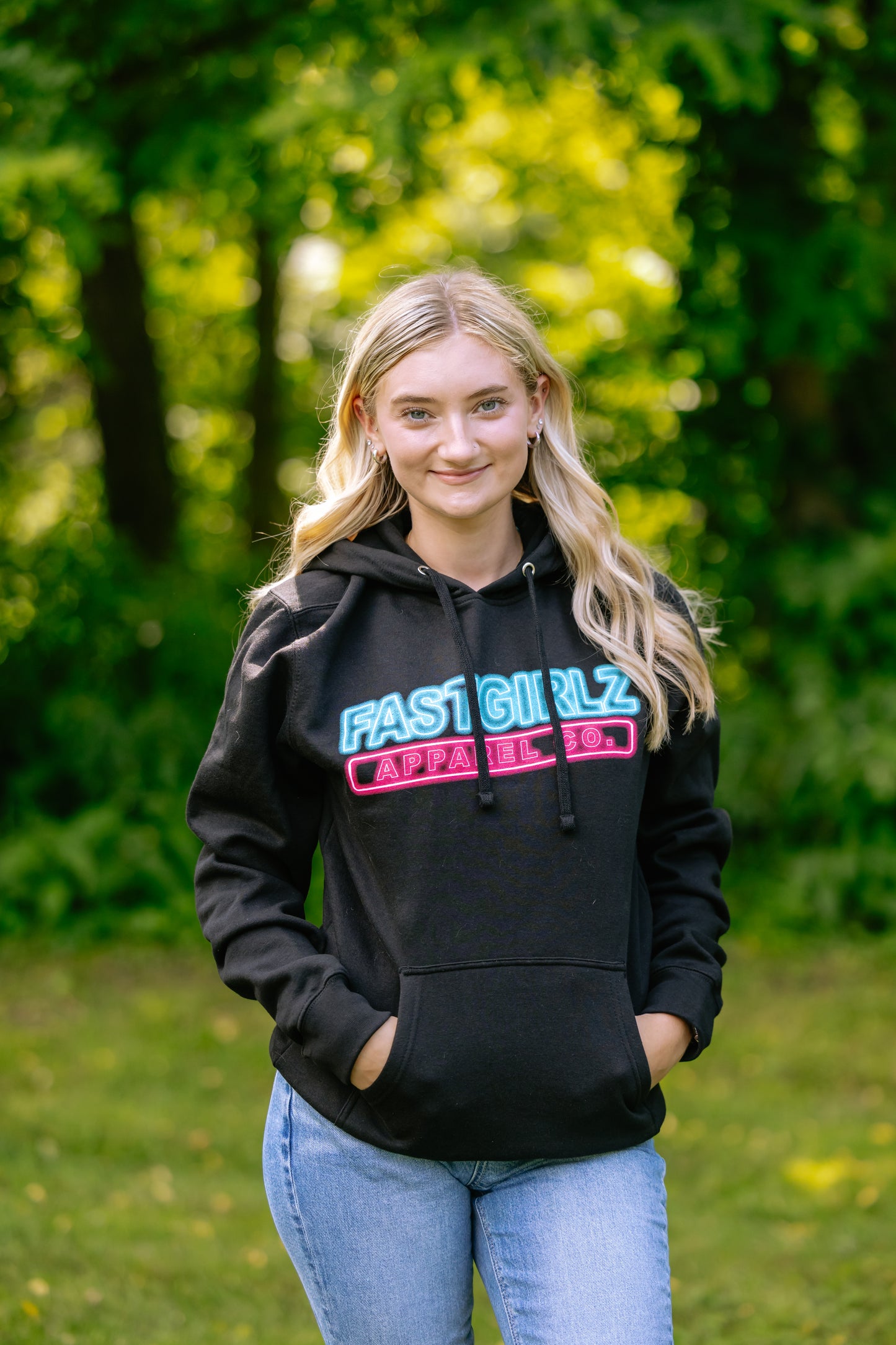 FastGirlz Neon Hoodie