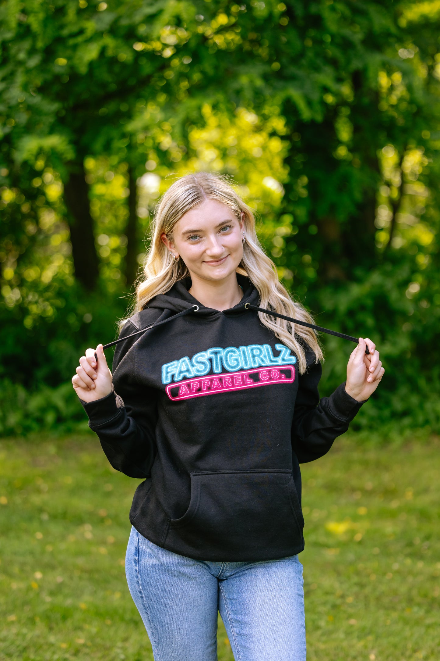 FastGirlz Neon Hoodie