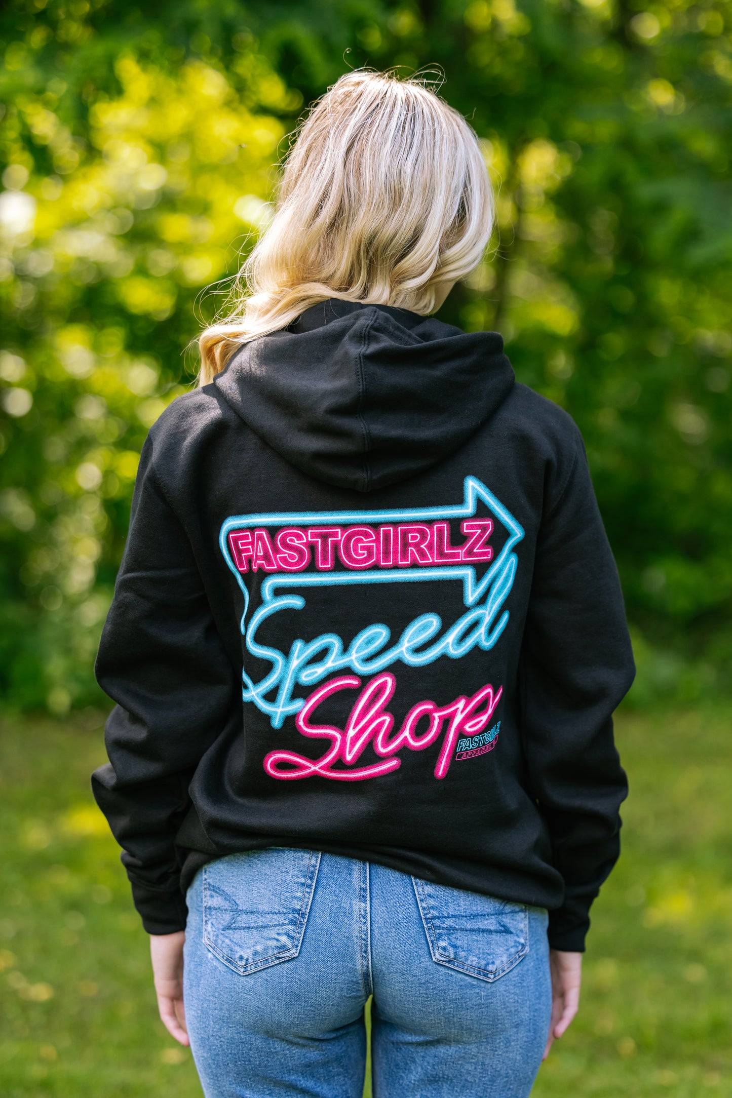 FastGirlz Neon Hoodie