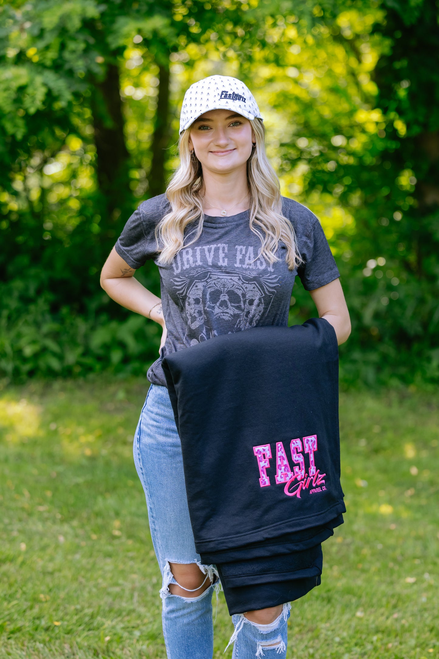 FASTGirlz Apparel Co. Sweatshirt Blanket
