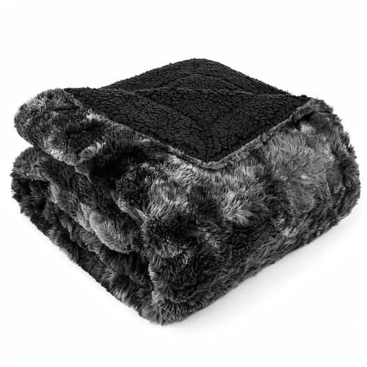 FastGirlz Minky Sherpa Blanket