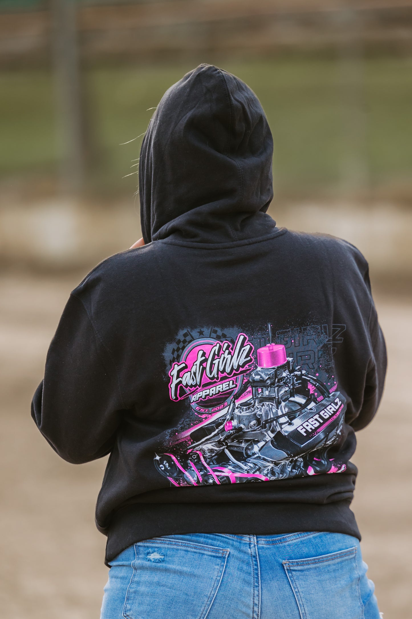 FastGirlz Badass Engine Hoodie