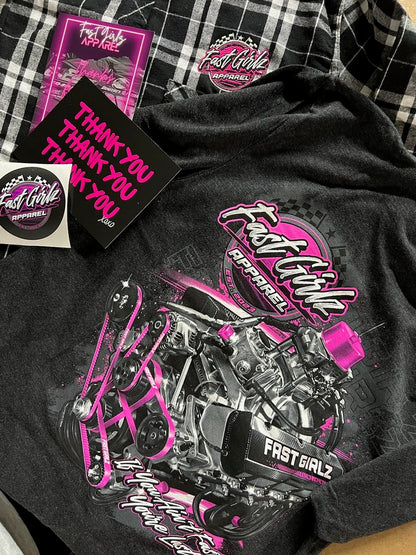 FastGirlz Badass Engine Tee