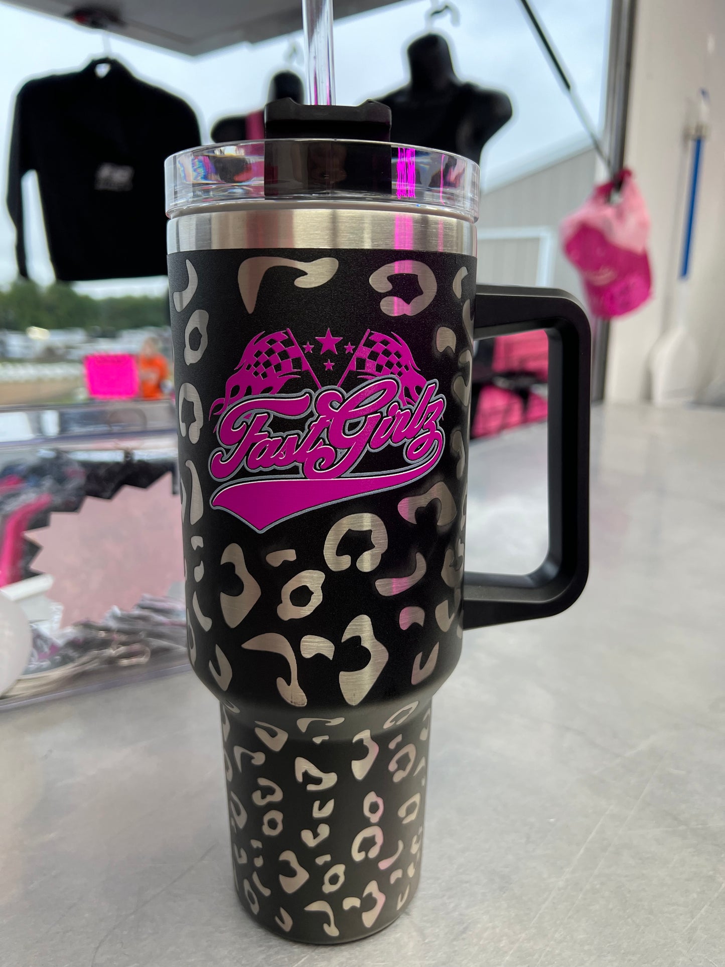 FastGirlz Leopard Tumbler