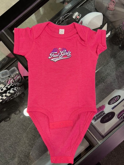 FastGirlz Race Flagz Onesie