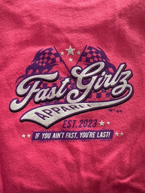 FastGirlz Race Flagz Toddler Tee