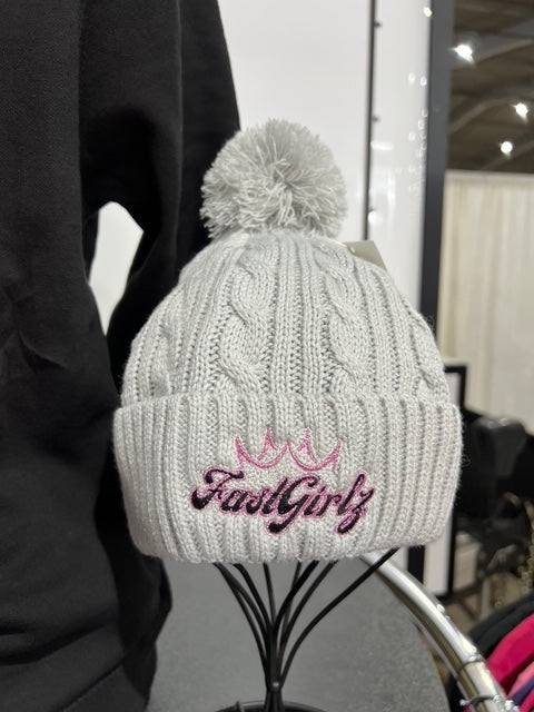 Shimmer Pom Beanie