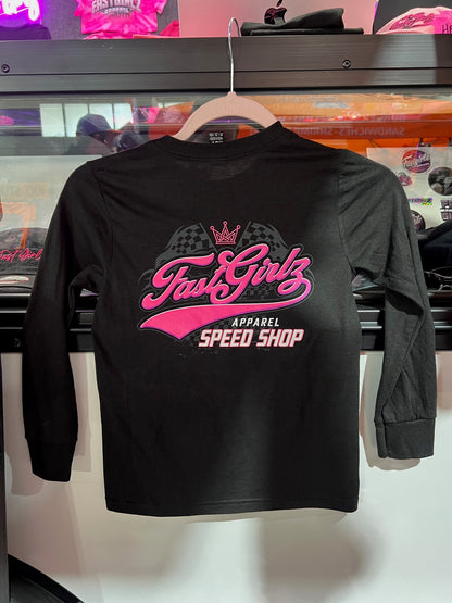 FastGirlz Speed Shop Long Sleeve (YOUTH)