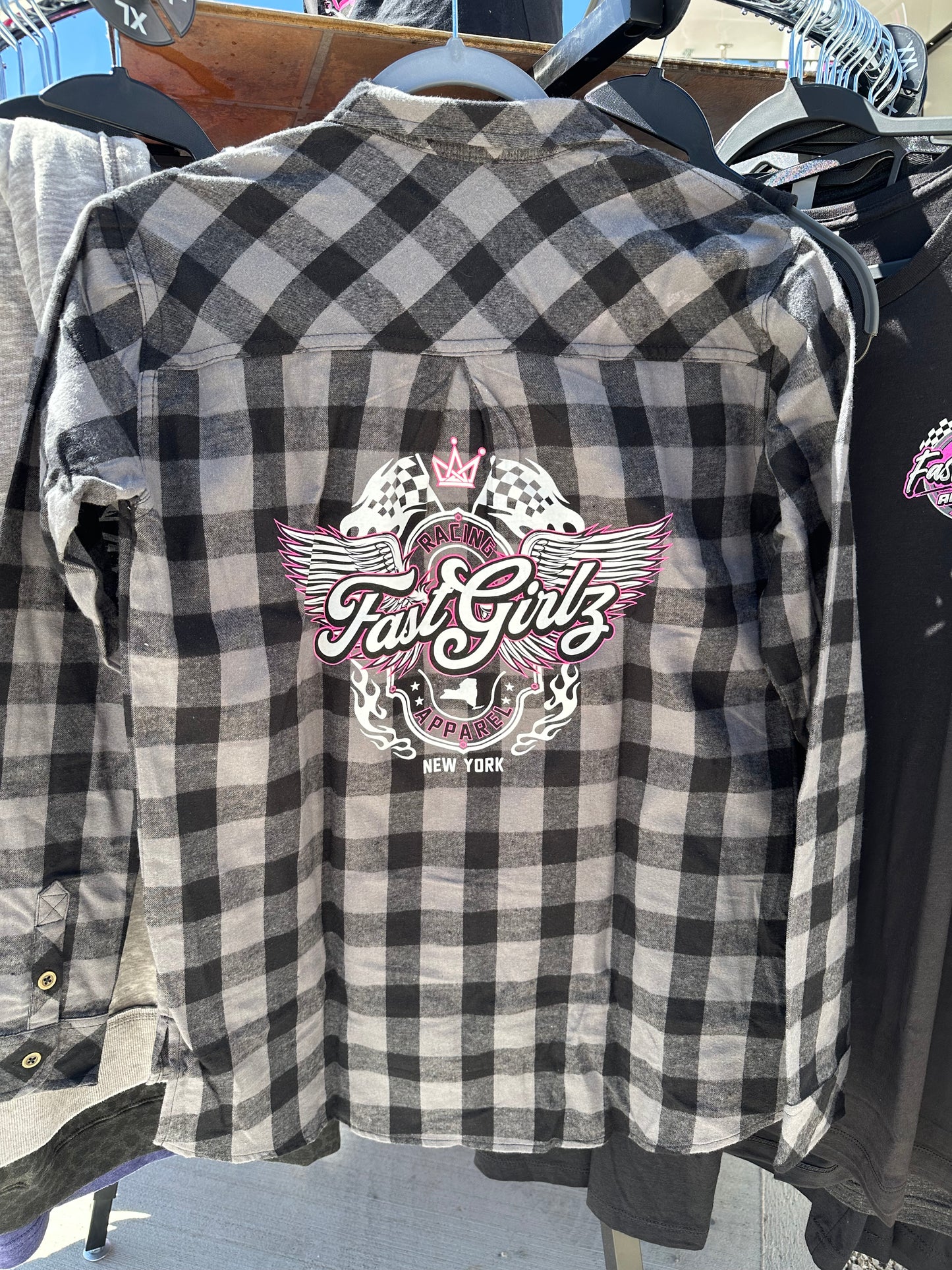 FastGirlz Wing Flannel