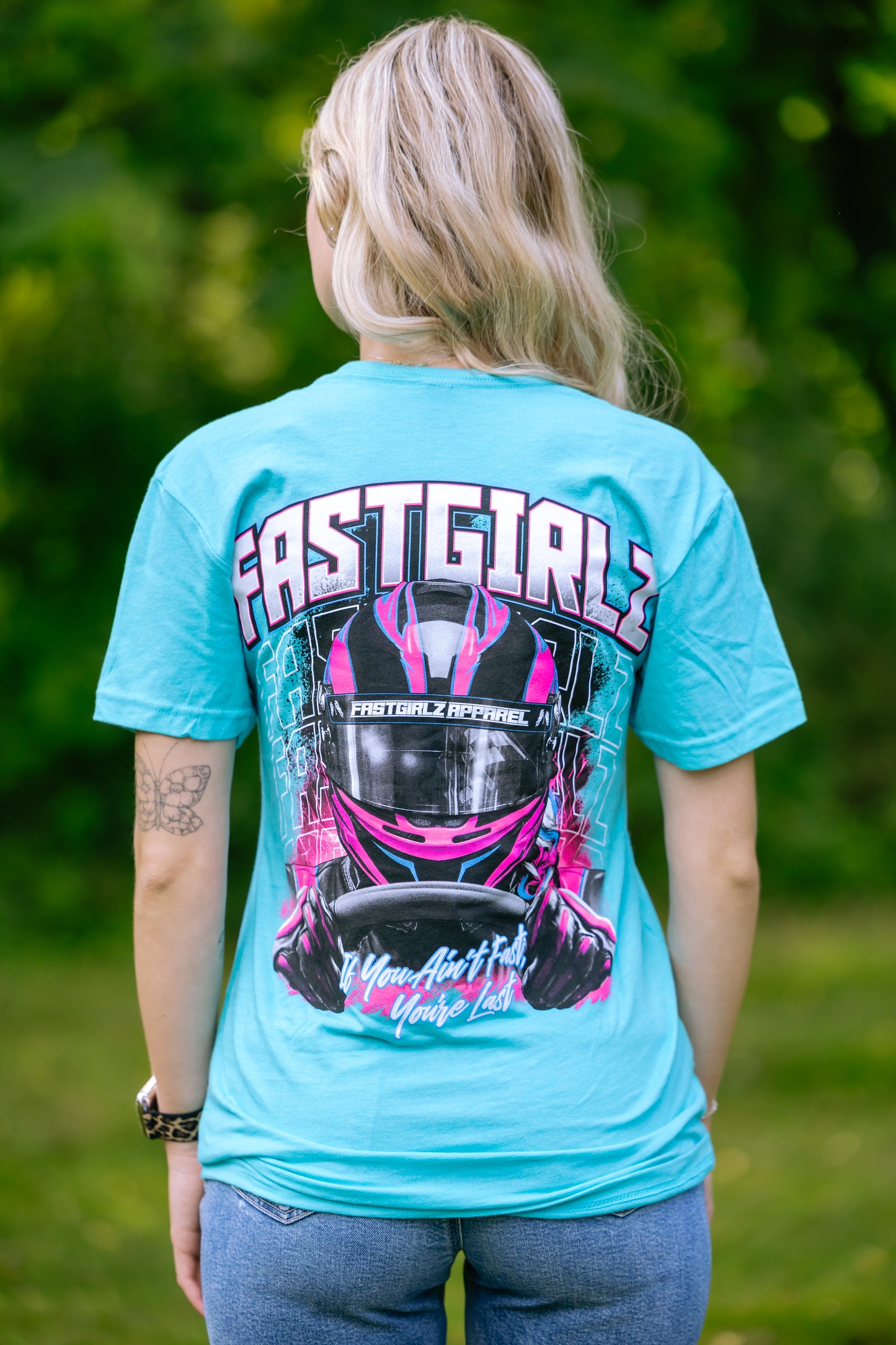 FastGirlz Helmet Tee