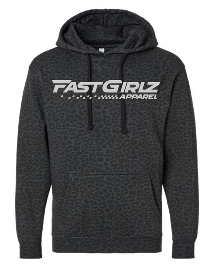 FastGirlz Apparel Leopard Hoodie