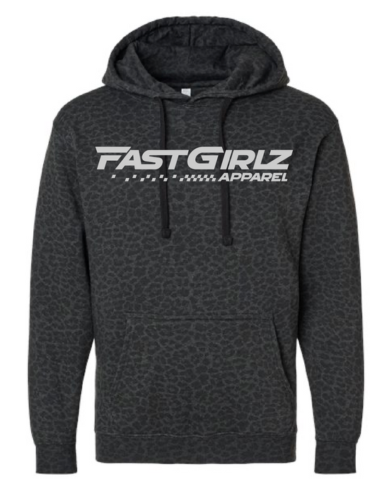 FastGirlz Apparel Leopard Hoodie