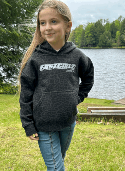 FastGirlz Apparel Co. Leopard Hoodie (YOUTH)